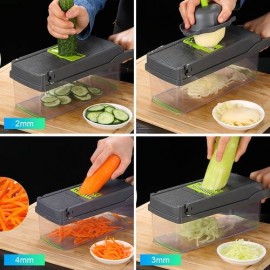 Vegetable Slicer Chopper Food Kitchen Onion Potato Peeler Manual Multifunction