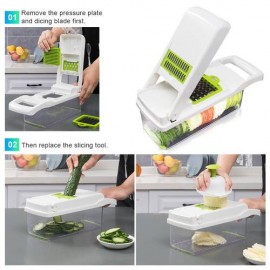 Vegetable Slicer Chopper Food Kitchen Onion Potato Peeler Manual Multifunction