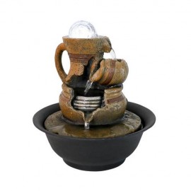 10.2 inch Indoor pot water fountain with Ball and ..