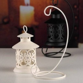 Metal Candlestick Ball Basket Light Lantern Hanging Candle StandWedding Decor