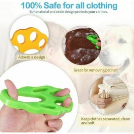 2 x Pet Hair Remover Floating Fur Catcher Laundry Lint Dog CAT Washing Machine